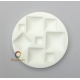 Silicon bakeable mold square Cabochons