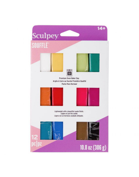 Soufflé Multipack 12 colors x 24 g