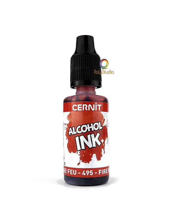 Cernit ink Fire Red