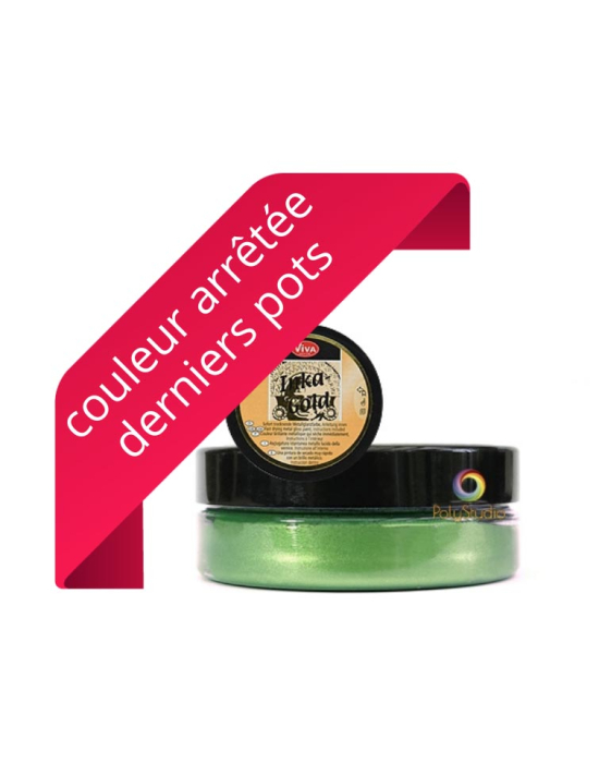Inka-Gold cire patine Vert jade