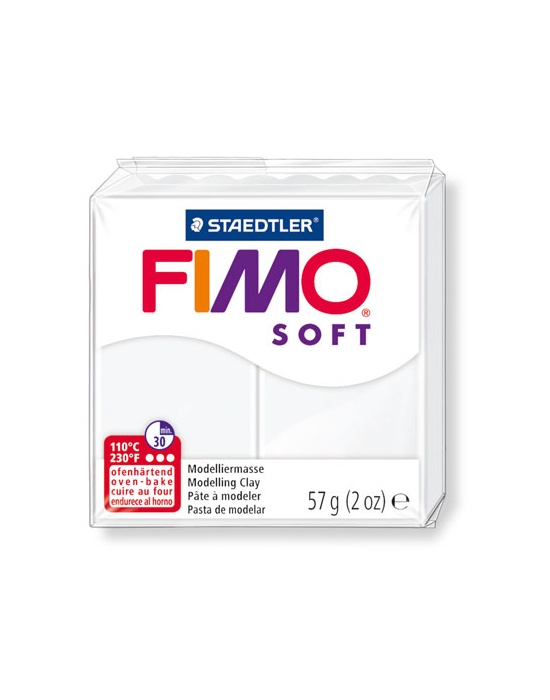 FIMO Soft 57 g White Nr 0