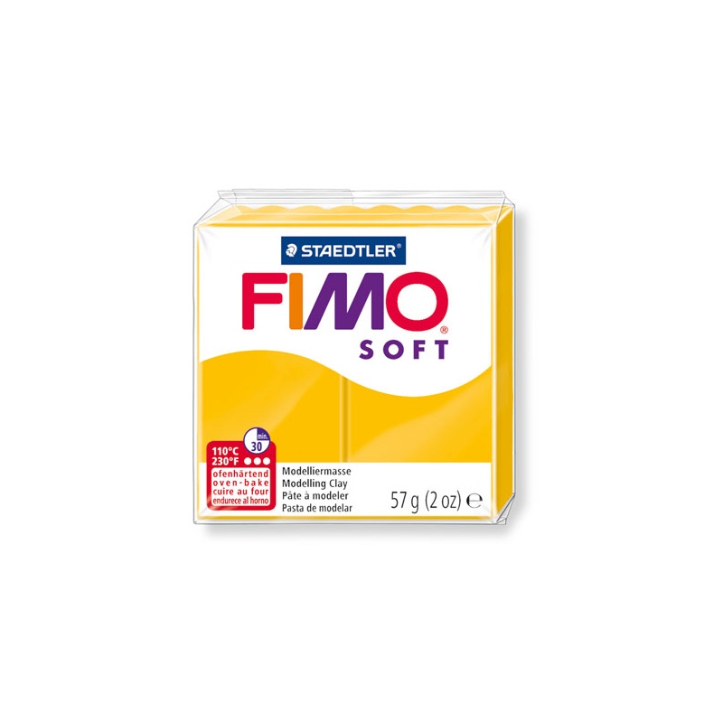 Fimo Soft Effect 57g Transparent Rot 
