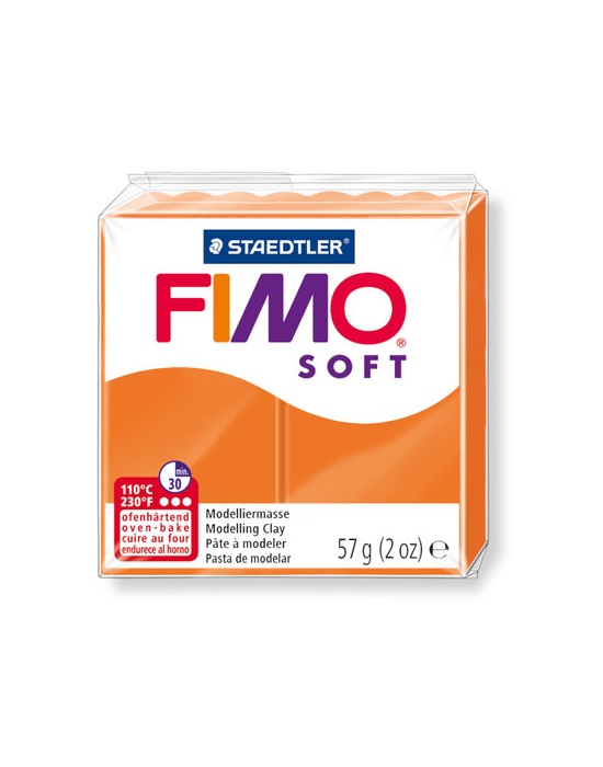 FIMO Soft 57 g 2 oz Tangerine Nr 42