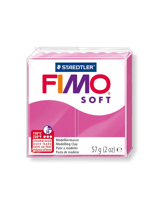 FIMO Soft 57 g 2 oz Raspberry Nr 22