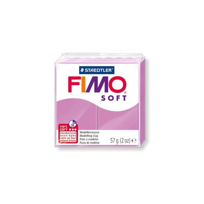 FIMO Argilla da modellare soft 8020-62 lavendel 57g