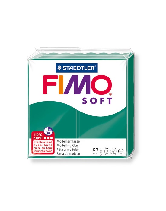 FIMO Soft 57 g Vert émeraude N° 56