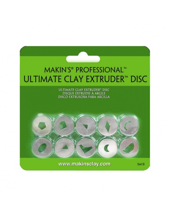 10 Makin's extruder discs Set B