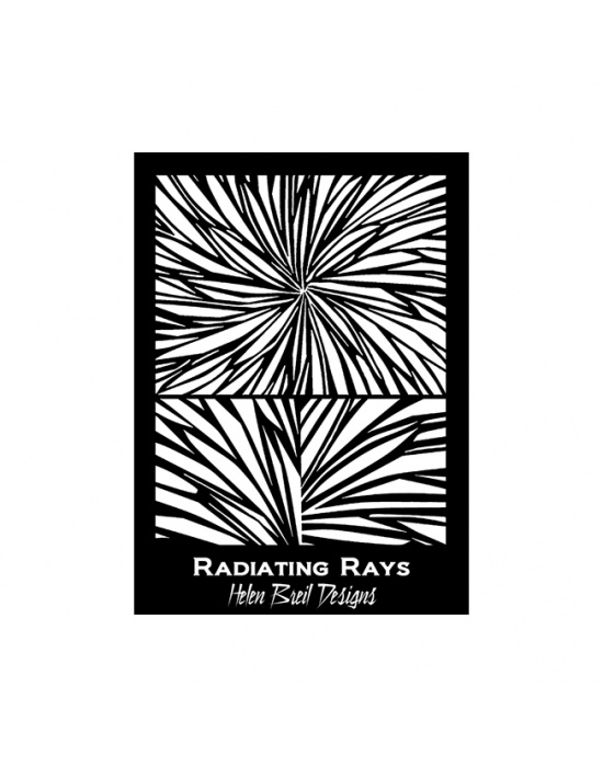 Écran de sérigraphie H. Breil Radiating rays