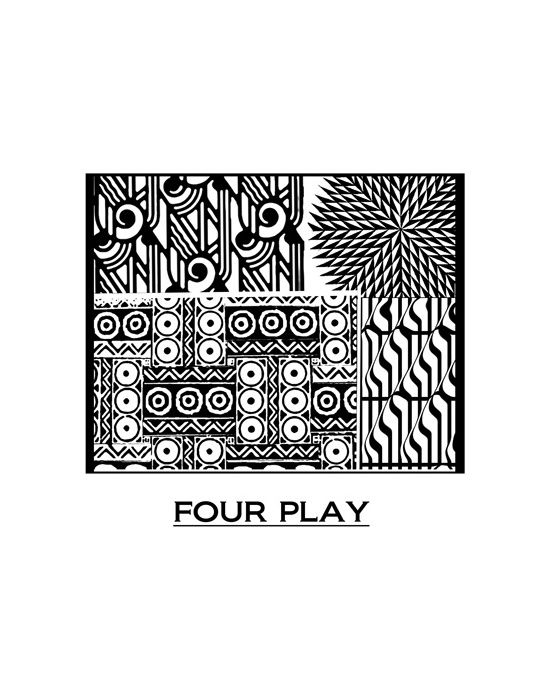 Texture Pixie Art Four Play