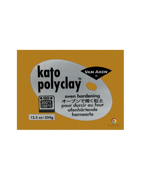 KATO Polyclay 354 g (12.5 oz) Gold metal