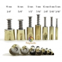 7 Heart Kemper Cutters 3/16" to 3/4"