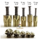 Relative cutters sizes