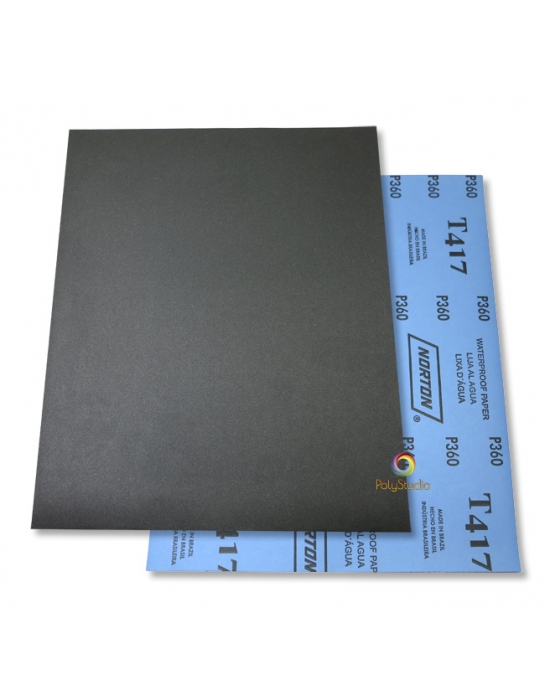 2 Waterflex sanding paper sheets grit 360