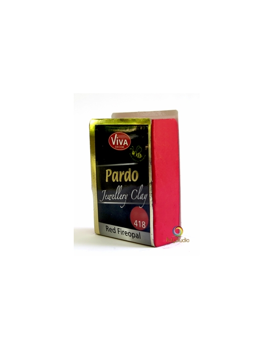 PARDO Jewelry-clay 56 g (2 oz) Fire opal red