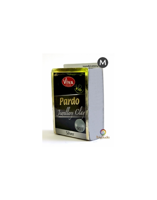 PARDO Jewelry-clay 56 g (2 oz) Metallic Silver