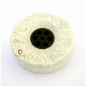 Wide Cotton yarn buffing disc