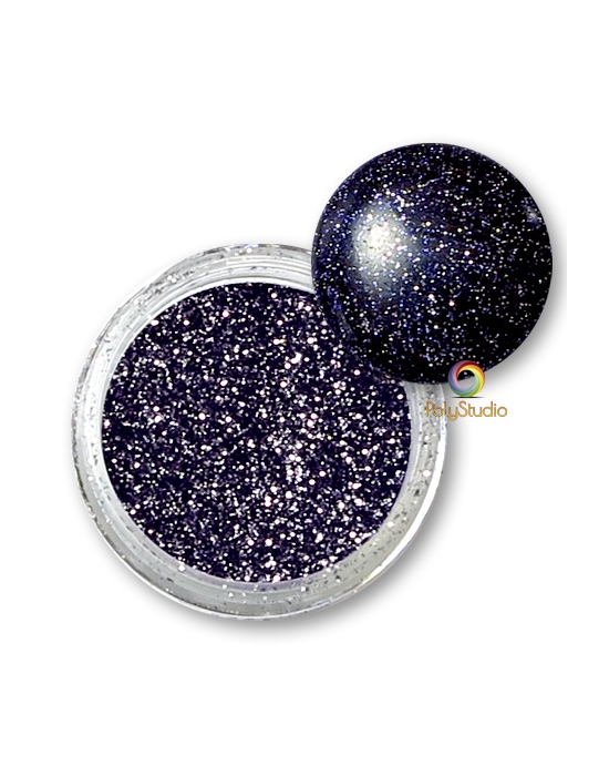WOW embossing powder Black Twinkle glitter