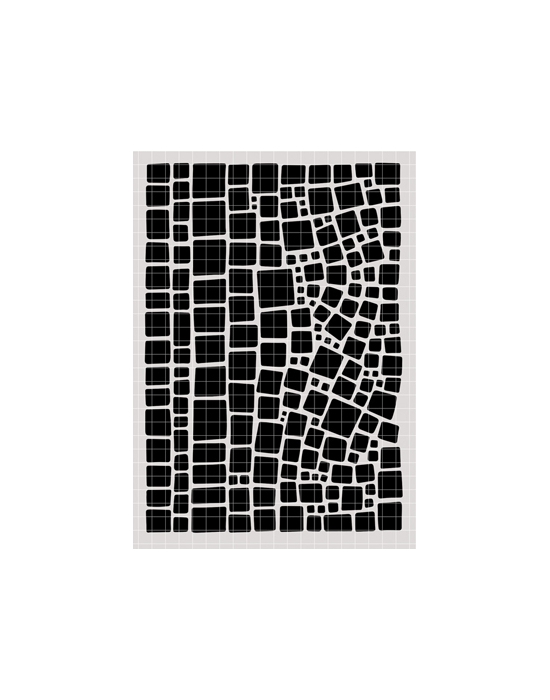 Mosaïc Stencil Carabelle