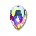5 Multicolor Iridescent drop mini jewels