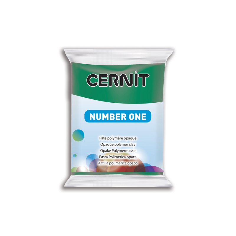 Cernit Translucent Emerald - Poly Clay Play