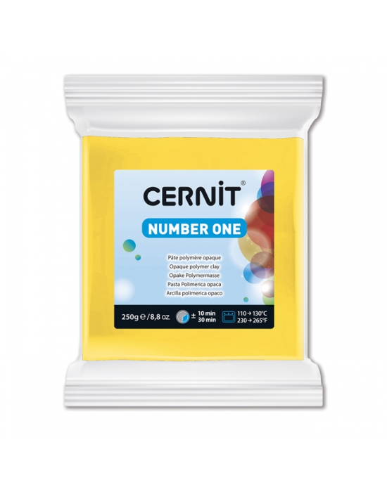 CERNIT Number One - 250 g - Jaune - N° 700