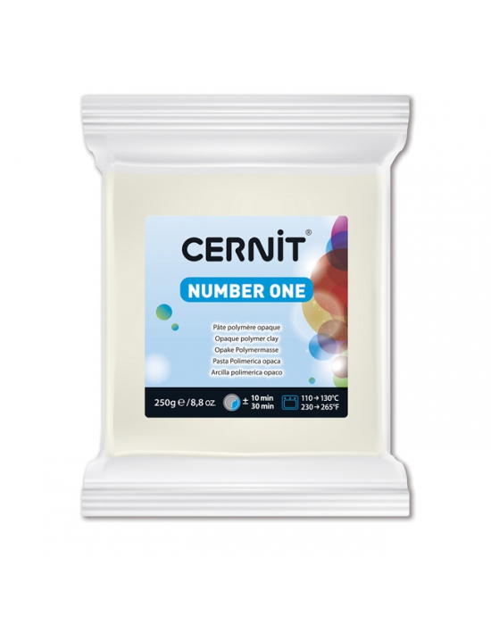 CERNIT Number One - 250 g - Blanc - N° 27