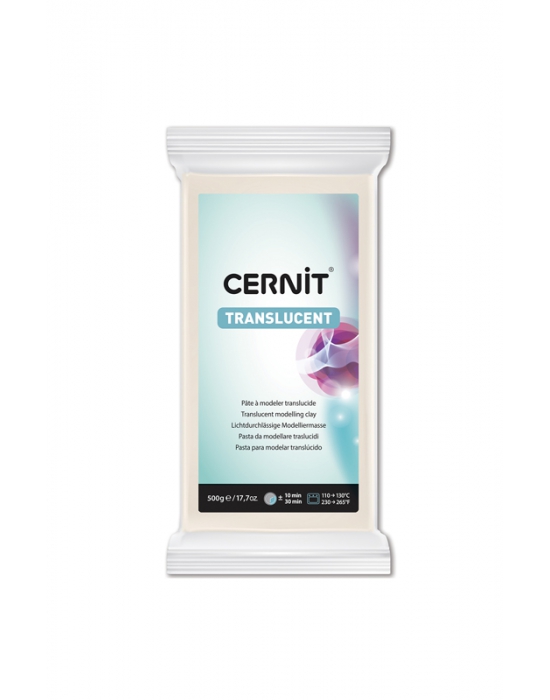CERNIT Translucent - 500 g - Translucide incolore - N° 5