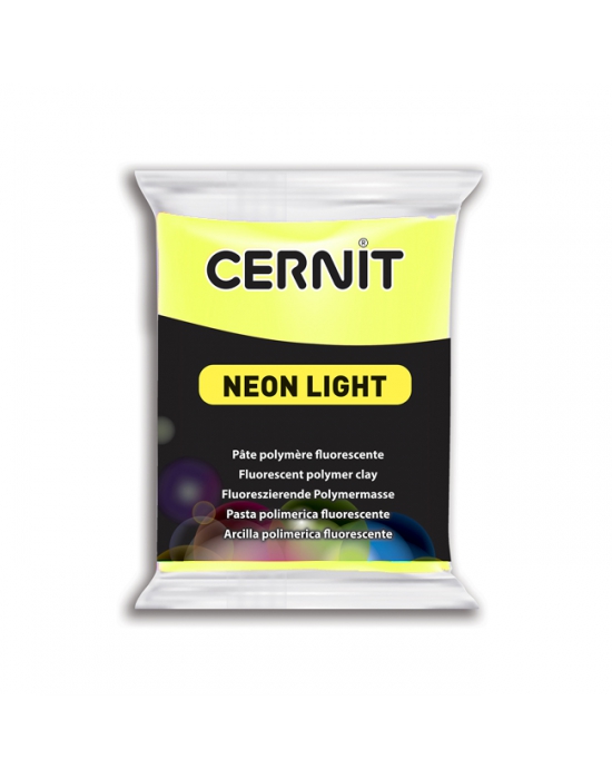 CERNIT Neon Light - 56 g - Jaune - N° 700