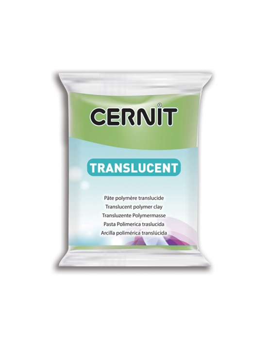 CERNIT Translucent- 2 oz Lime Green Nr 605