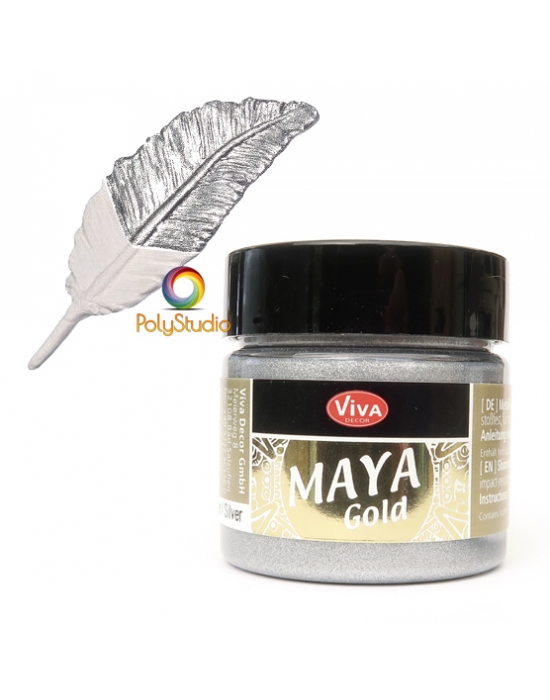 Silver Maya Gold paint