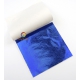 Metallic sheet blue