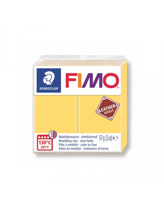 FIMO Leather 57 g 2 oz Saffron Nr 109