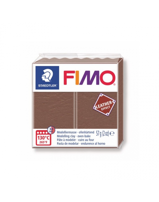 FIMO Cuir 57 g Rouille N° 749