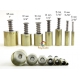 8 Round Kemper Cutters 3/16" to 1/1"