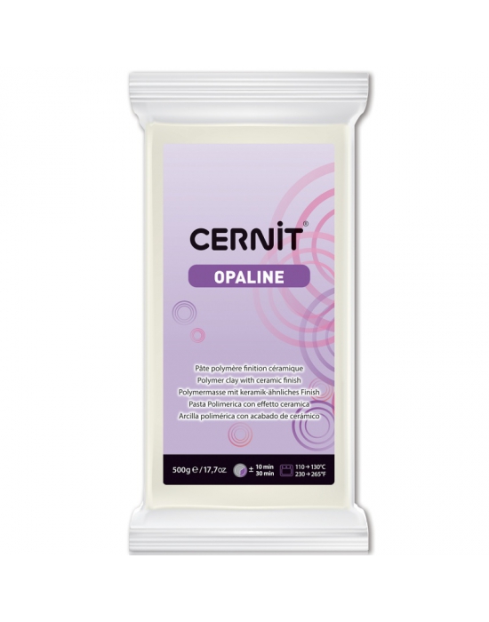 CERNIT OPALINE - 500 g - blanc - N° 10