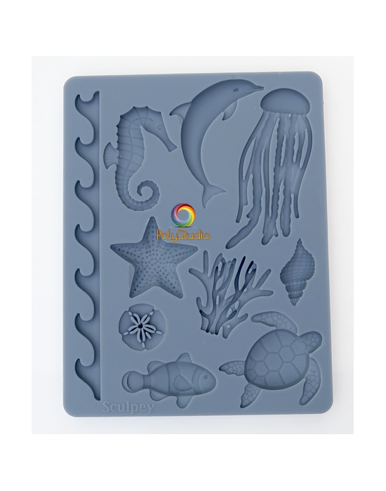 Sculpey Silicon bakeable mold See life