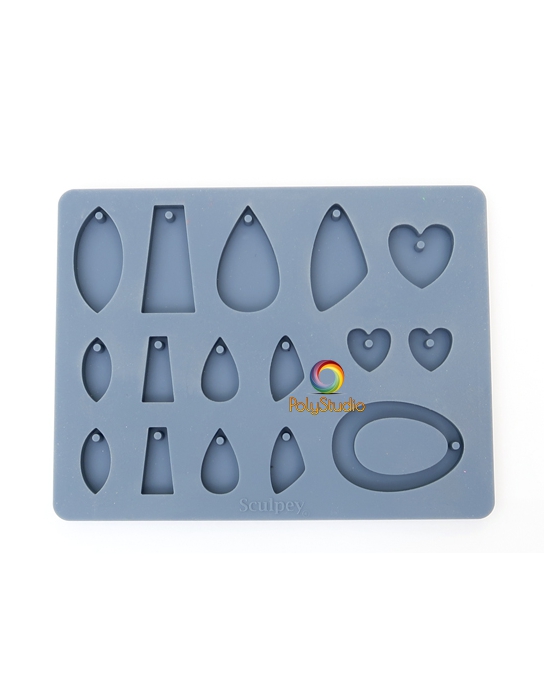 Sculpey Silicon bakeable mold Jewelry