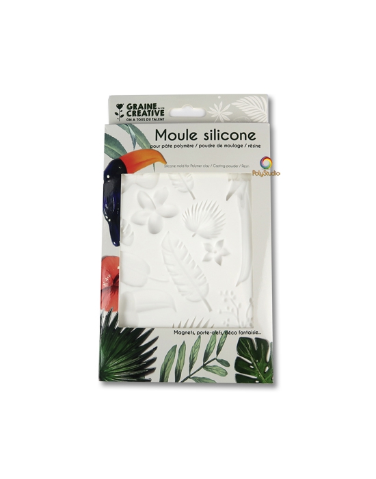 Silicon bakeable mold Tropical