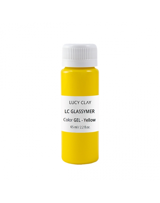 LC Glassymer gel couleur Jaune 65 ml