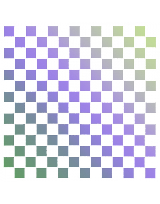 Pochoir Damier