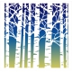 Birches Stencil