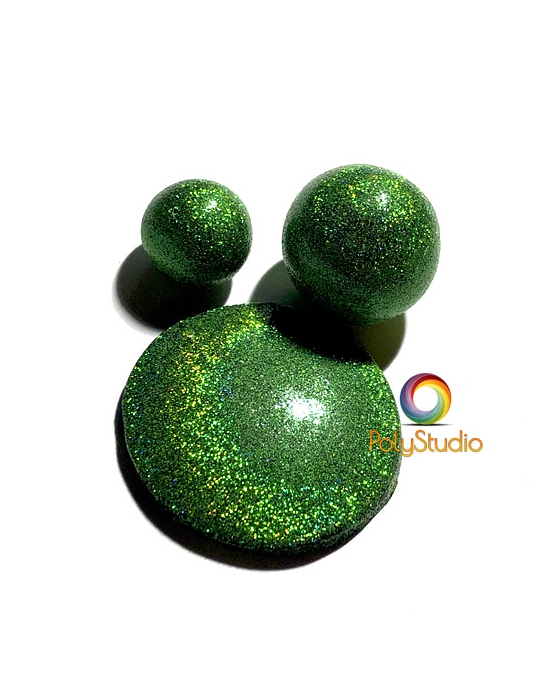 Green Holographic Powder
