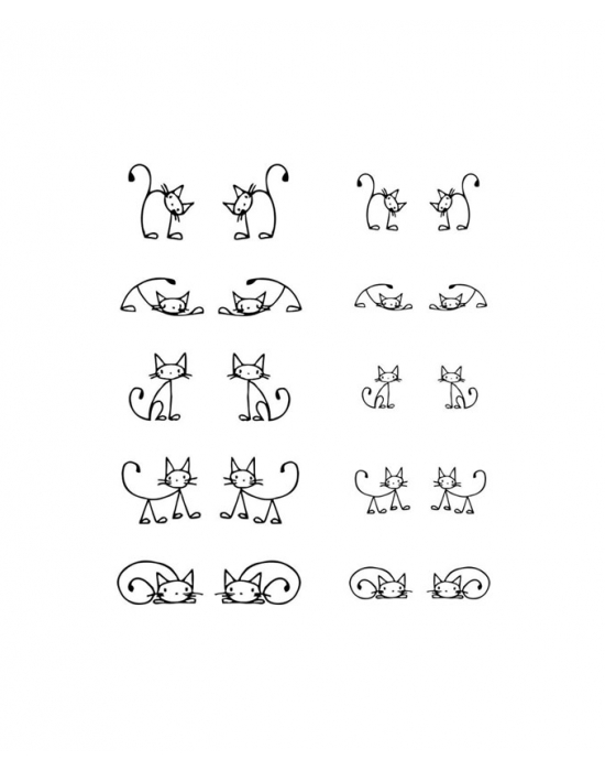 Hanni Screen Cats doodle