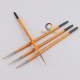 12 ultra-thin paintbrushes