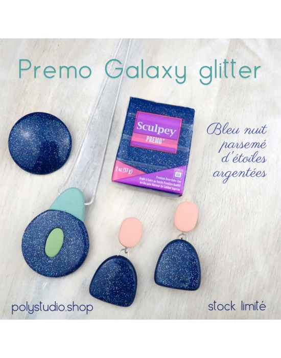 Premo 57 g 2 oz Galaxy Glitter Nr 5005